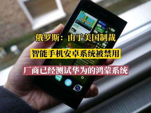 俄罗斯使用安卓系统,寻求鸿蒙系统替代与自主创新的挑战
